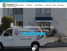 Tablet Screenshot of impactwholesale.com